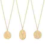 Cosmic Constellations! 16 + 2 Zodiac Coin Necklace (All Signs)