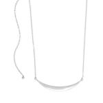19.5 Adjustable Crescent Necklace