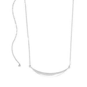 19.5 Adjustable Crescent Necklace