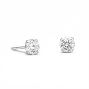 5mm CZ Stud Earrings