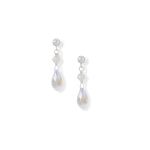 Drop Ball Post Earrings made with Swarovski Crystals