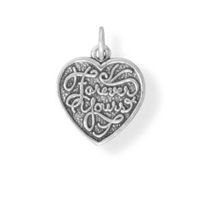 Large Oxidized Forever Mine/Forever Yours Charm