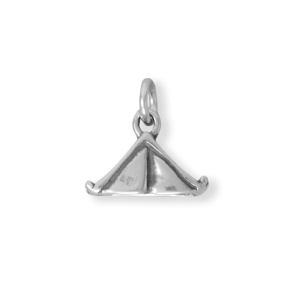 Oxidized 3D Tent Charm