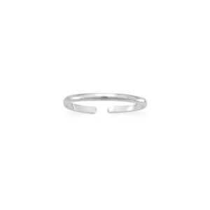 Dainty Polished Toe Ring