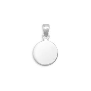14mm Round Engravable Tag