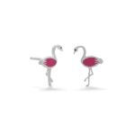 Pink Flamingo Earrings